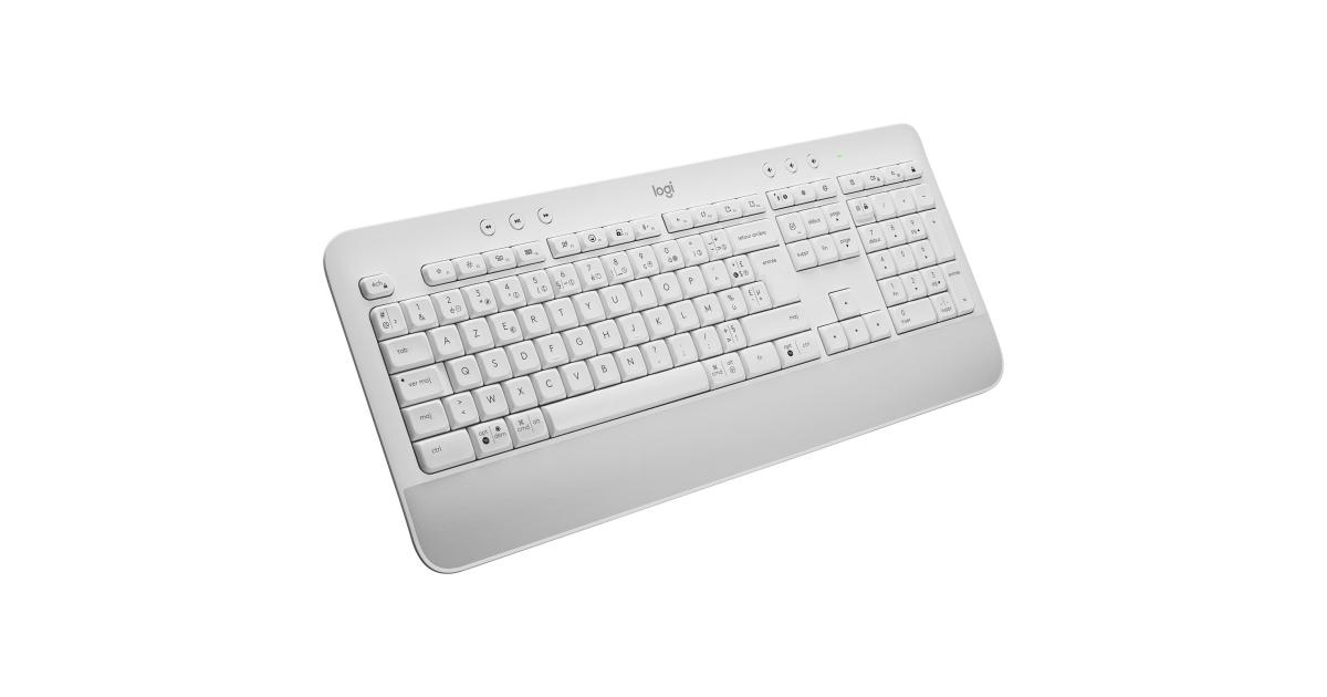 Logitech Signature K650 Wireless Keyboard with palmrest White Color Compu Jordan