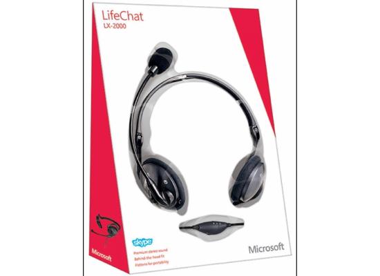 Microsoft LifeChat LX-2000 Headset With Mic