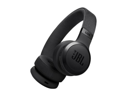 JBL Live 670NC Wireless On-Ear Headphones with True Adaptive Noise Cancelling - Black