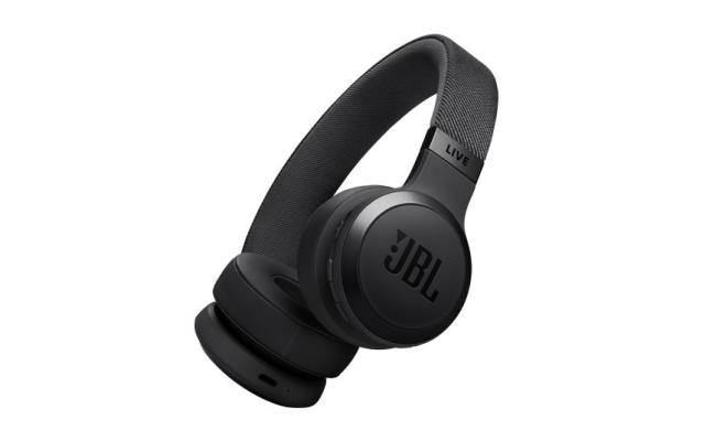 JBL Live 670NC Wireless On-Ear Headphones with True Adaptive Noise Cancelling - Black