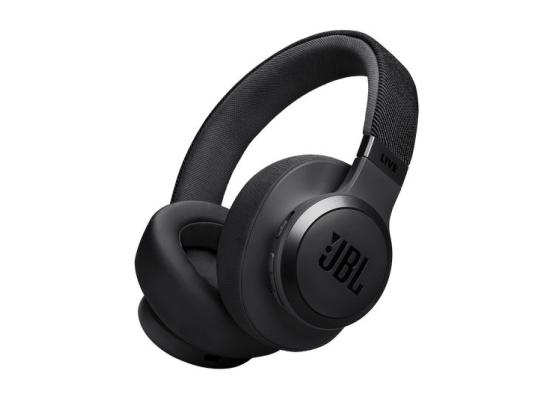 JBL Live 770NC Wireless Over-Ear Headphones with True Adaptive Noise Cancelling - Black