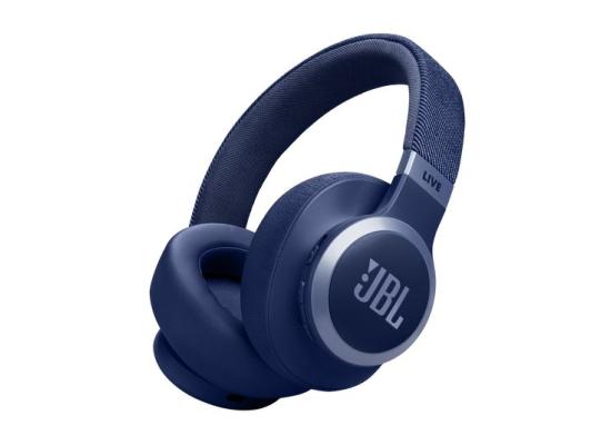 JBL Live 770NC Wireless Over-Ear Headphones with True Adaptive Noise Cancelling - Blue