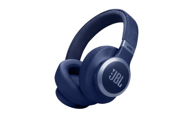 JBL Live 770NC Wireless Over-Ear Headphones with True Adaptive Noise Cancelling - Blue