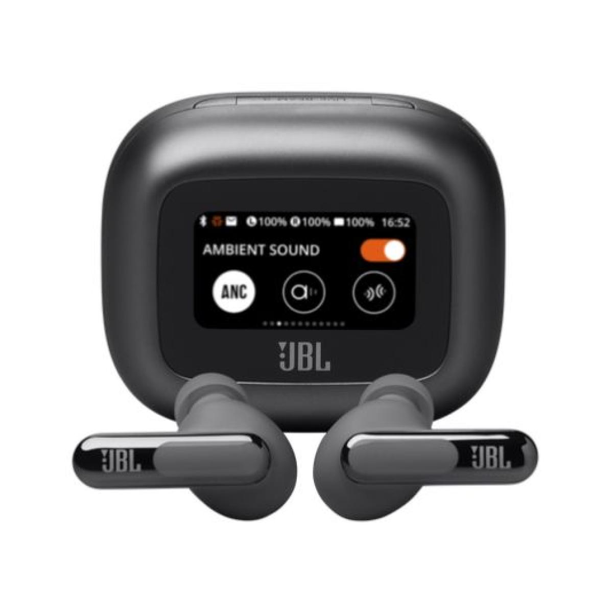 JBL LIVE BEAM 3 True-Adaptive Noise Cancelling Perfect Calls - Black