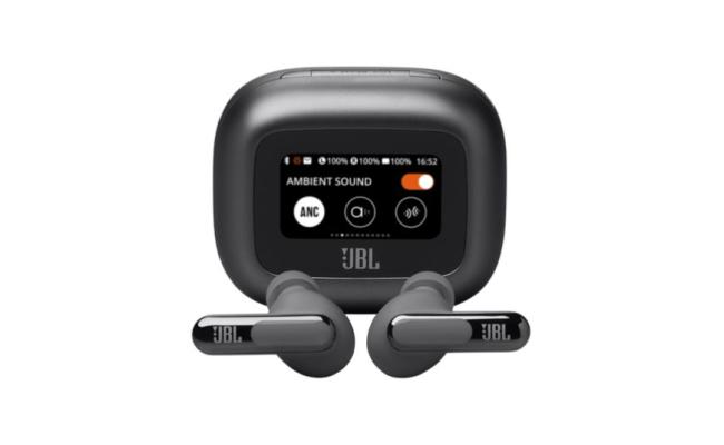 JBL LIVE BEAM 3 True-Adaptive Noise Cancelling Perfect Calls - Black