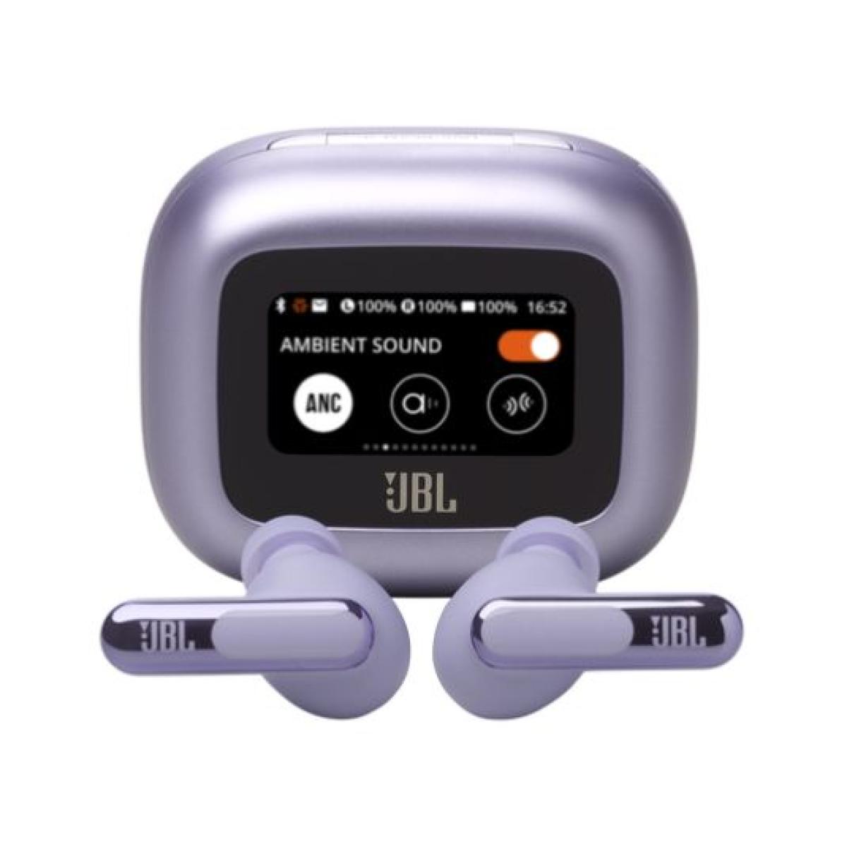 JBL LIVE BEAM 3 True-Adaptive Noise Cancelling Perfect Calls - Purple