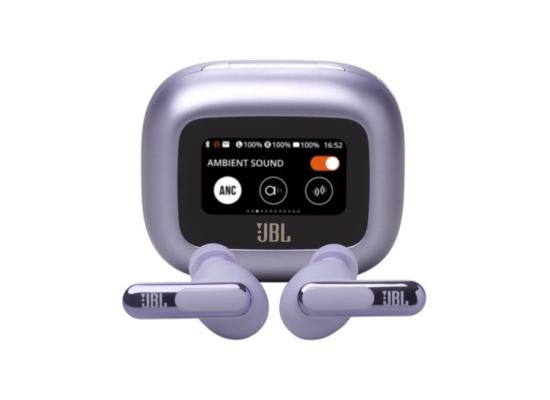 JBL LIVE BEAM 3 True-Adaptive Noise Cancelling Perfect Calls - Purple
