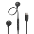 JBL Tune 305C Wired In-Ear Type-C Hi-Res Headphones - Black