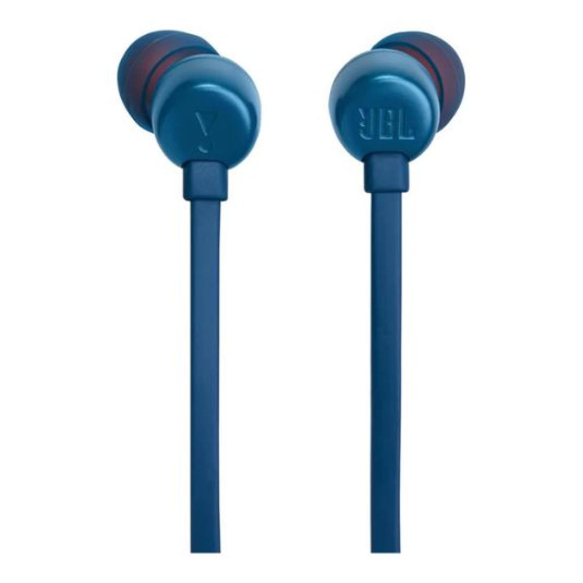 JBL TUNE 310C Wired Hi-Res In-Ear Earphones – Blue