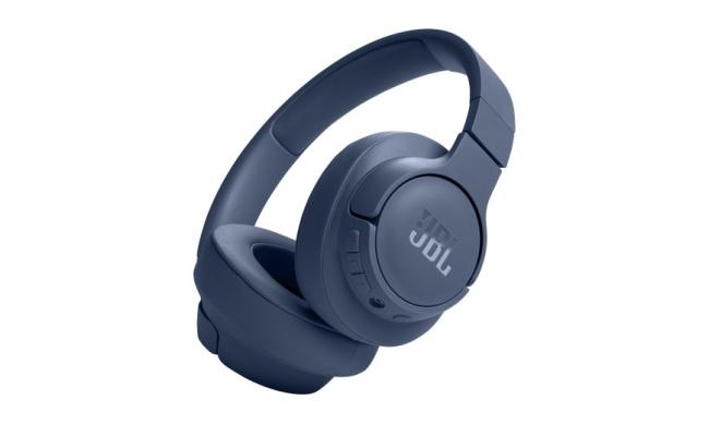 JBL Tune 720BT Over-Ear Wireless Headphones - Blue