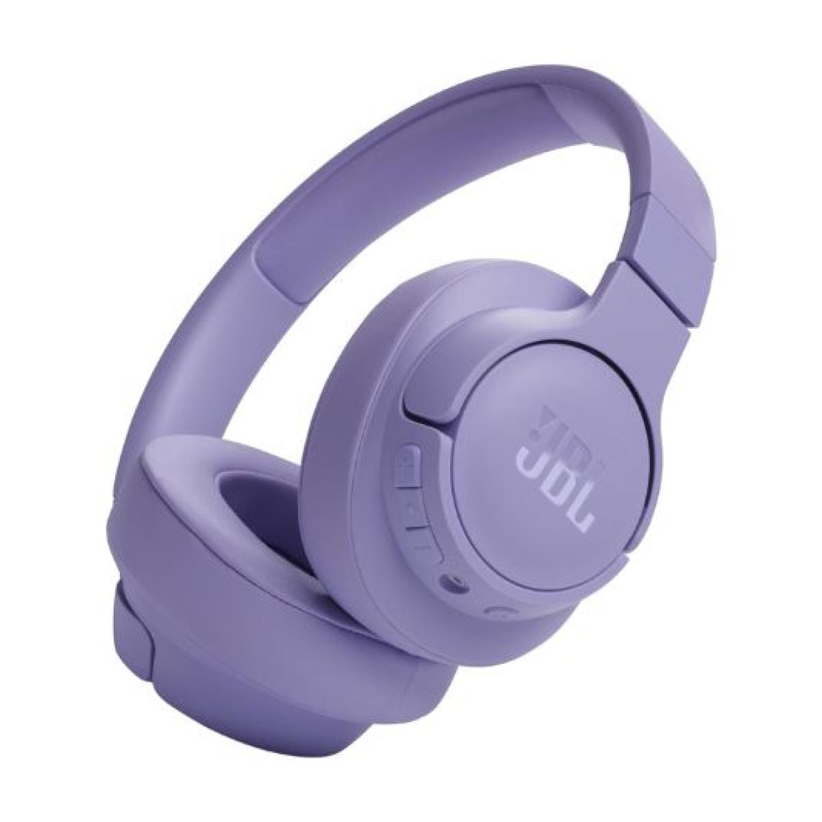 JBL Tune 720BT Over-Ear Wireless Headphones - Purple