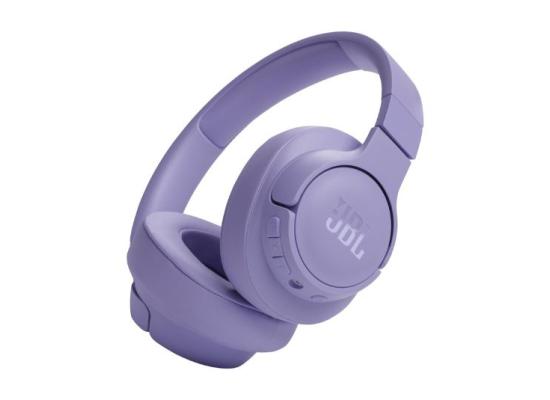 JBL Tune 720BT Over-Ear Wireless Headphones - Purple