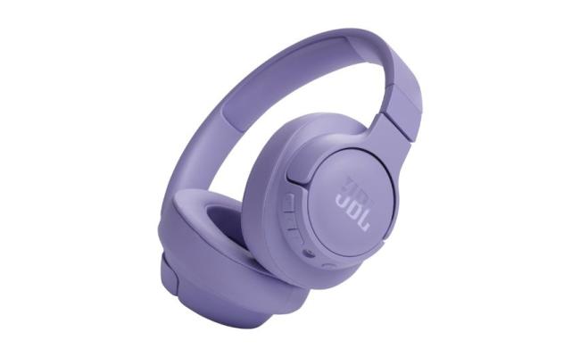 JBL Tune 720BT Over-Ear Wireless Headphones - Purple