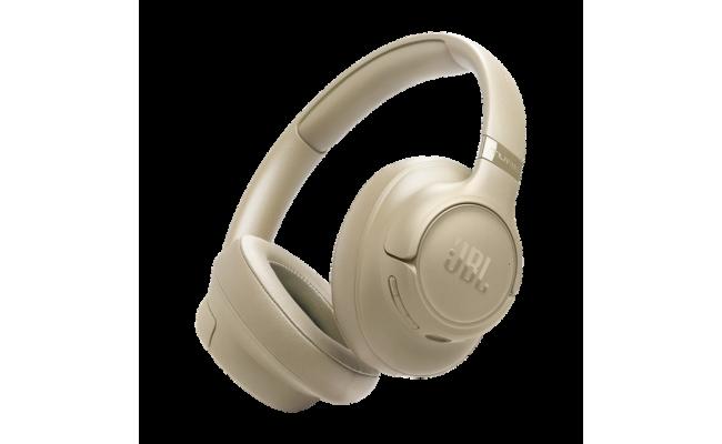JBL Tune 730BT Wireless Over-Ear Headphones – Pure Bass Sound | 60H Battery | Beige