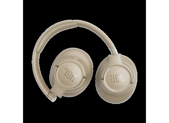 JBL Tune 730BT Wireless Over-Ear Headphones – Pure Bass Sound | 60H Battery | Beige