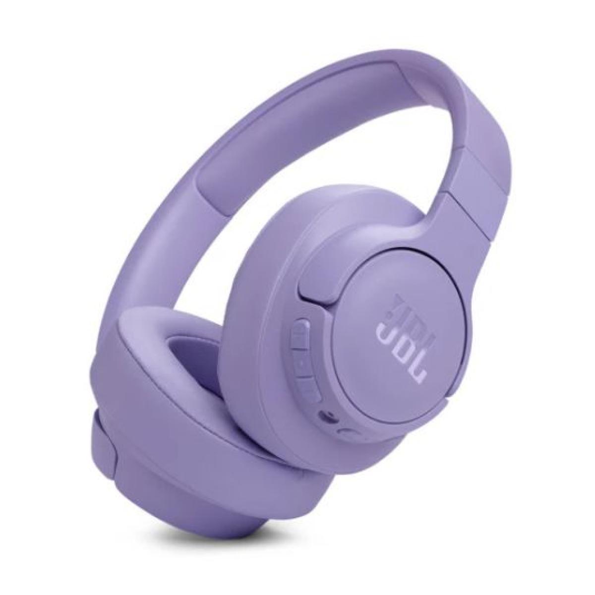 JBL Tune 770NC Adaptive Noise Cancelling Wireless Headphones - Purple