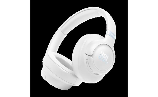 JBL Tune 780NC Wireless Over-Ear Headphones – Active Noise Cancelling | Pure Bass Sound | White