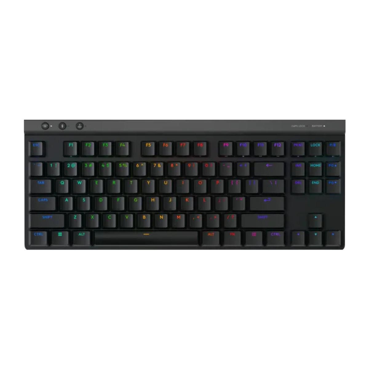 Logitech G515 Lightspeed TKL Low Profile Wireless Gaming Keyboard – Black
