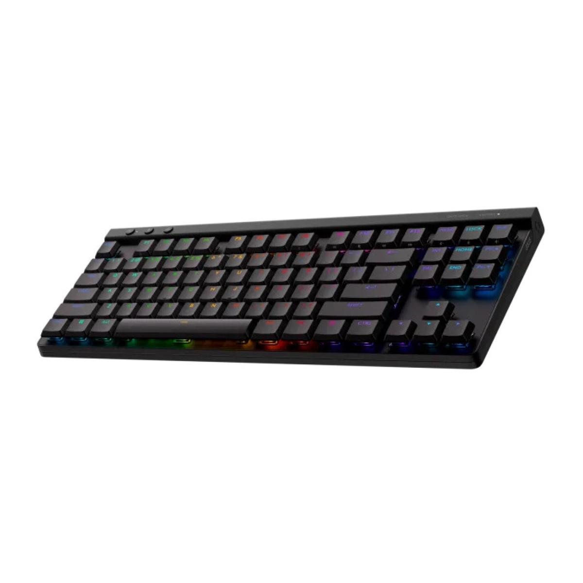 Logitech G515 Lightspeed TKL Low Profile Wireless Gaming Keyboard – Black