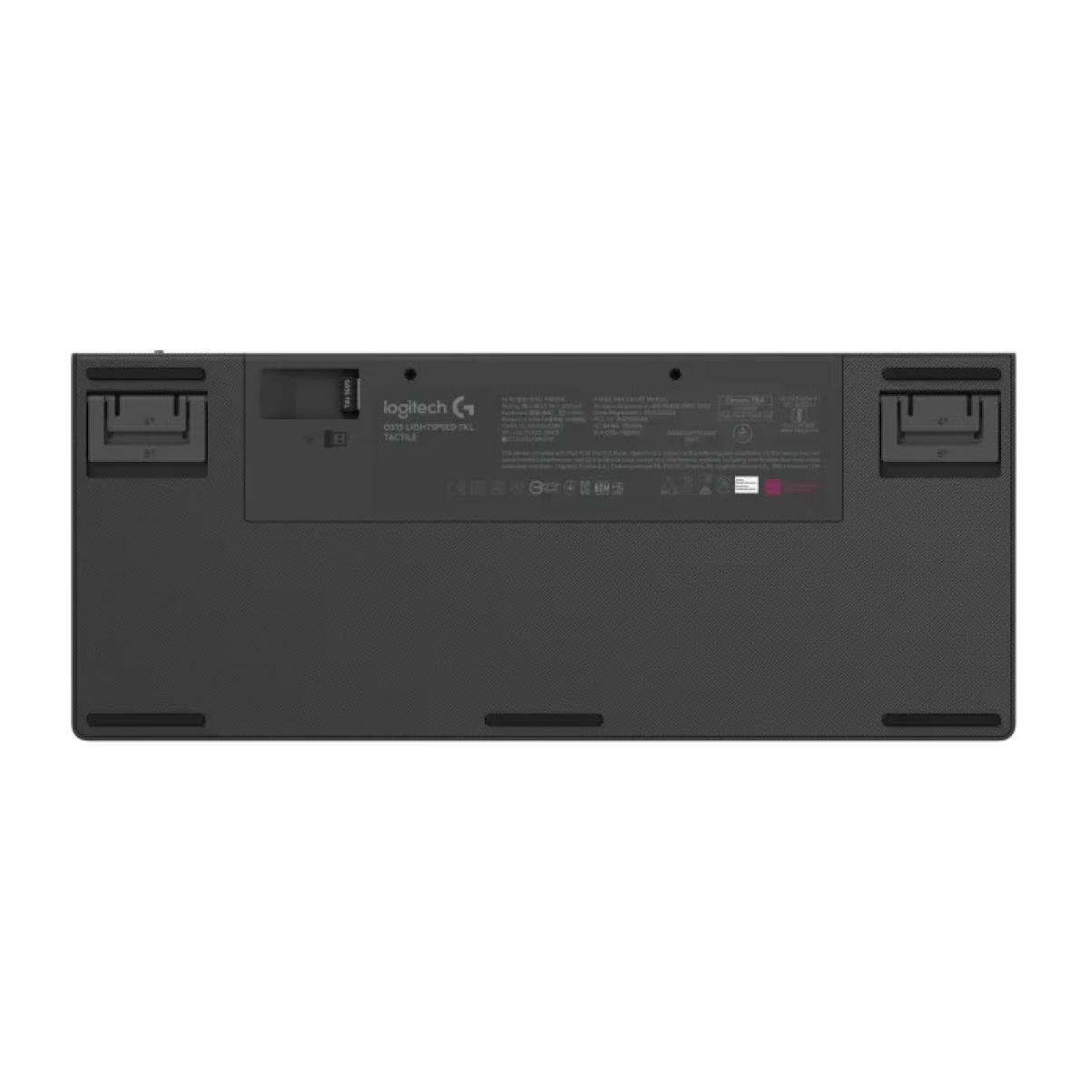 Logitech G515 Lightspeed TKL Low Profile Wireless Gaming Keyboard – Black