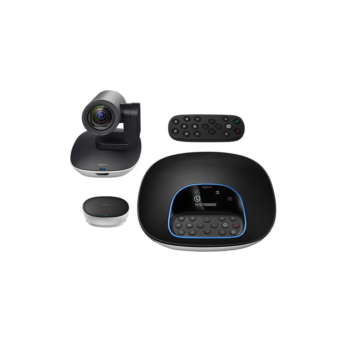 Logitech video conferencing group for mid to large-sized meeting rooms