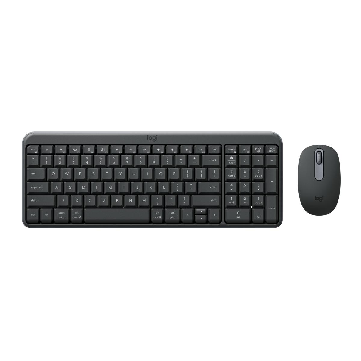 Logitech MK250 Compact Bluetooth® Wireless Combo Graphite