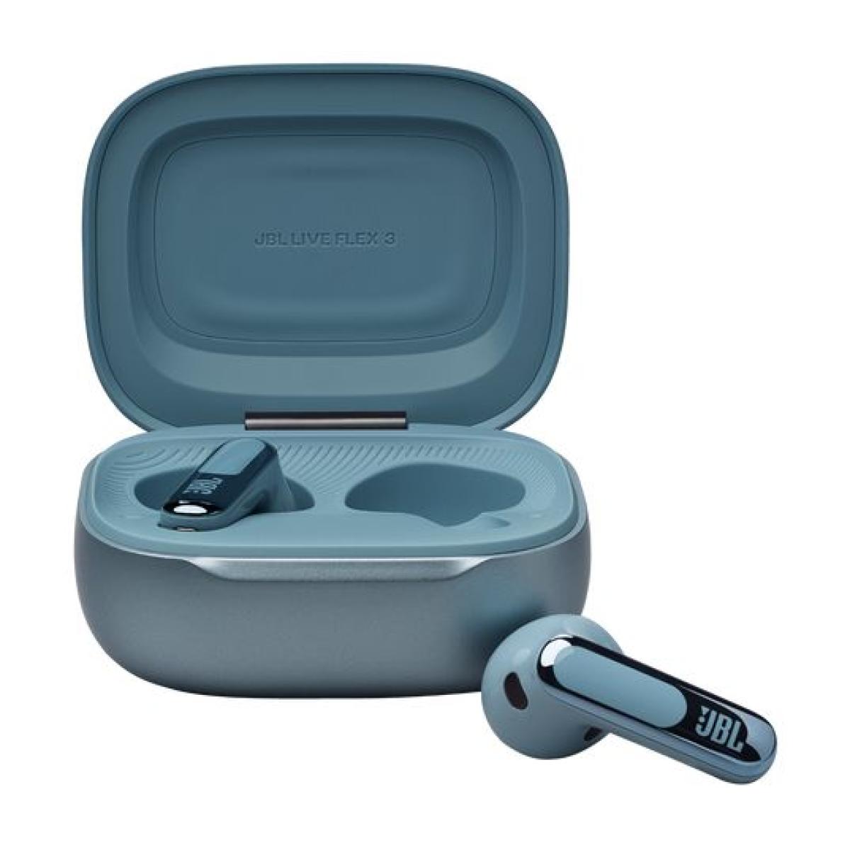 JBL Live Flex 3 Wireless Earbud Headphones – Blue