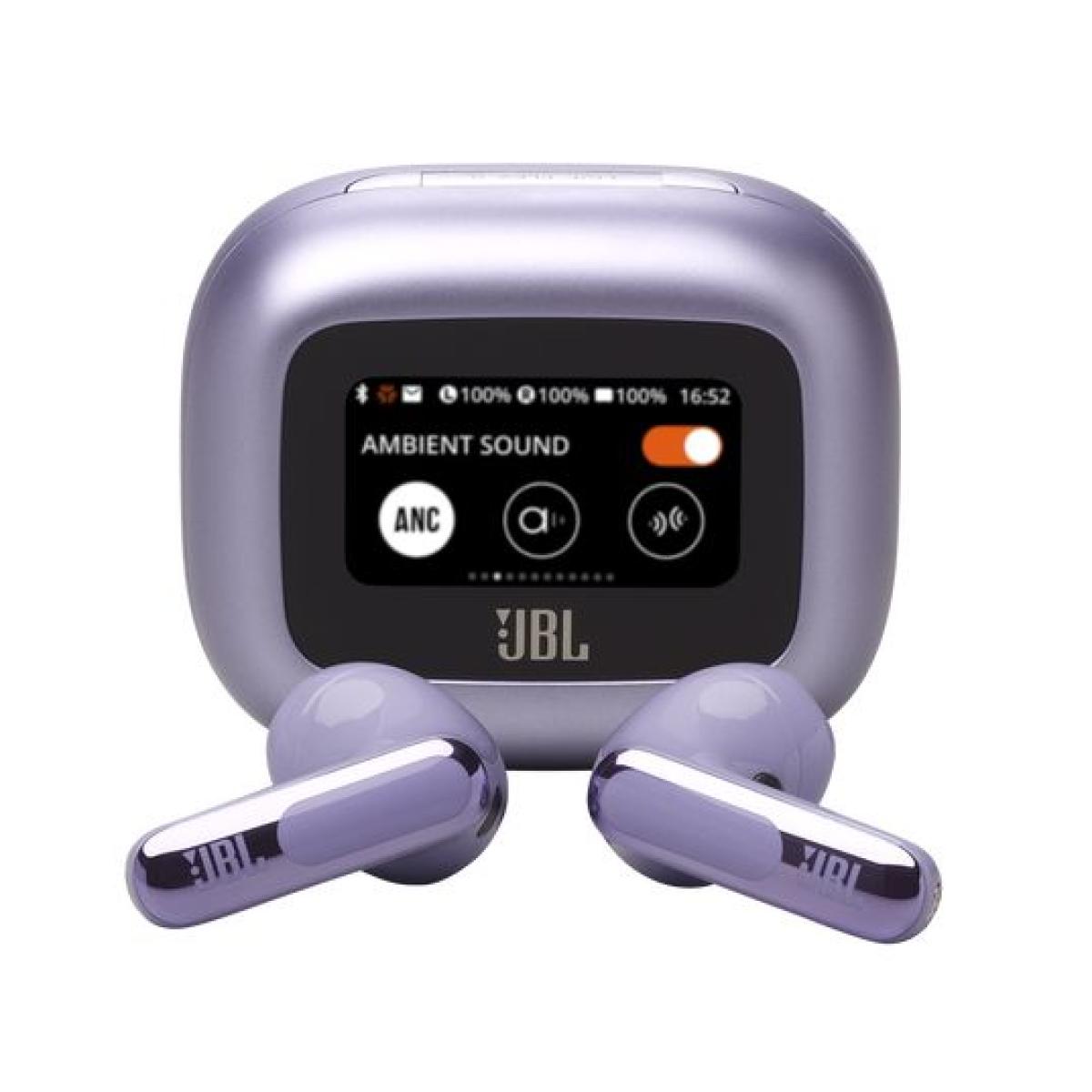 JBL Live Flex 3 Wireless Earbud Headphones – Purple