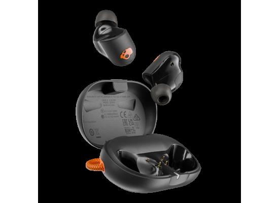Skullcandy Sesh® ANC Active Wireless Noise Canceling Sport Earbuds – Black / Orange