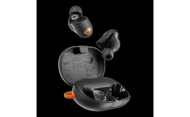 Skullcandy Sesh® ANC Active Wireless Noise Canceling Sport Earbuds – Black / Orange