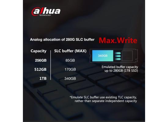 Dahua E900N SSD 1TB M.2 NVMe PCIe Gen3