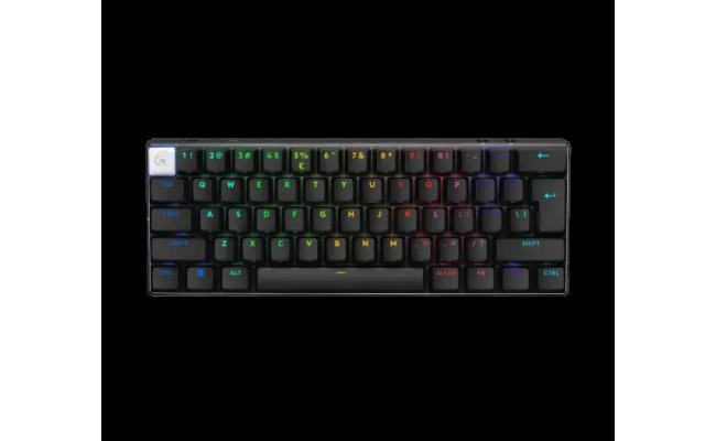 Logitech G PRO X 60 LIGHTSPEED Wireless Keyboard – GX Tactile Optical - Bluetooth & USB-C - Black