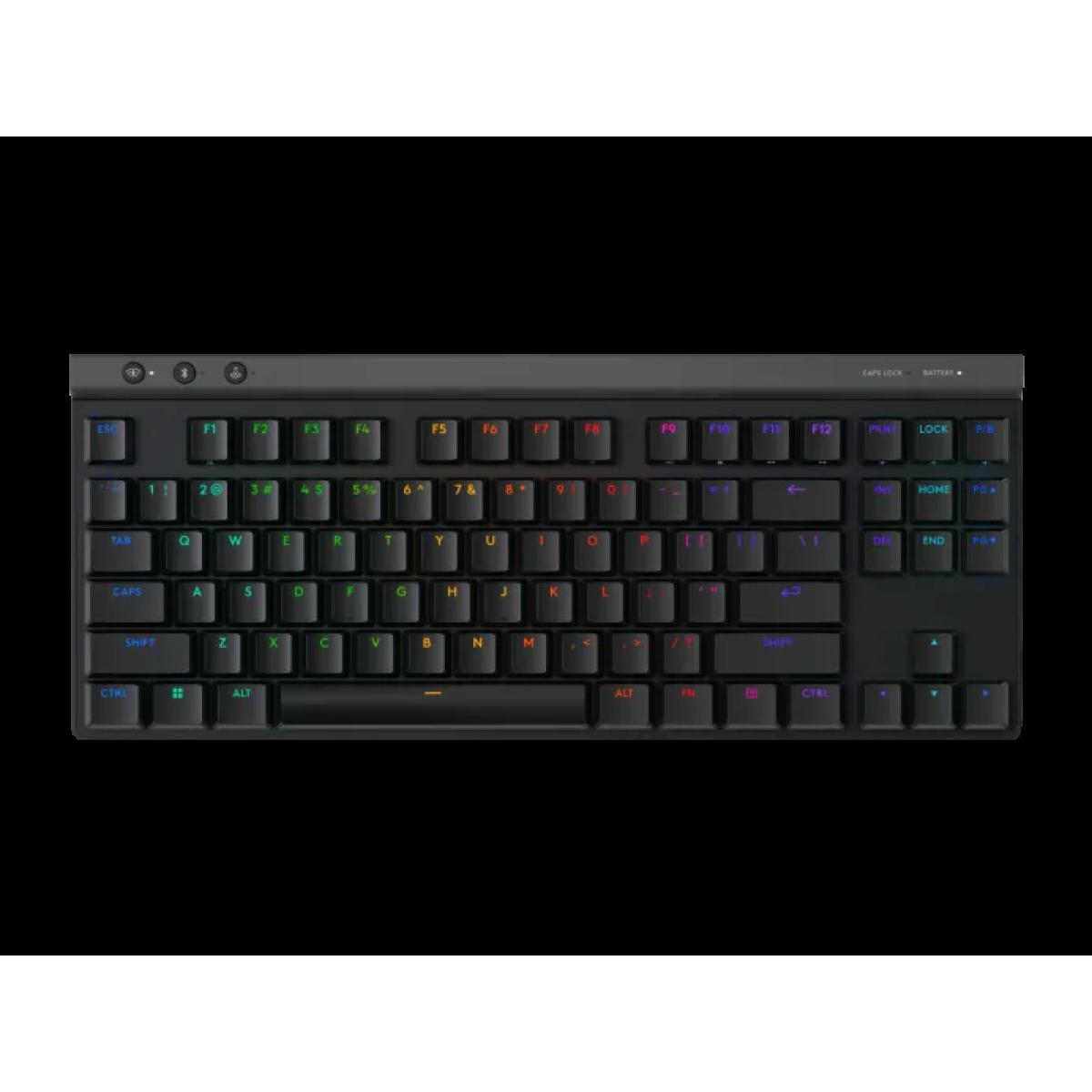 Logitech G515 LIGHTSPEED TKL Wireless Gaming Keyboard – Black