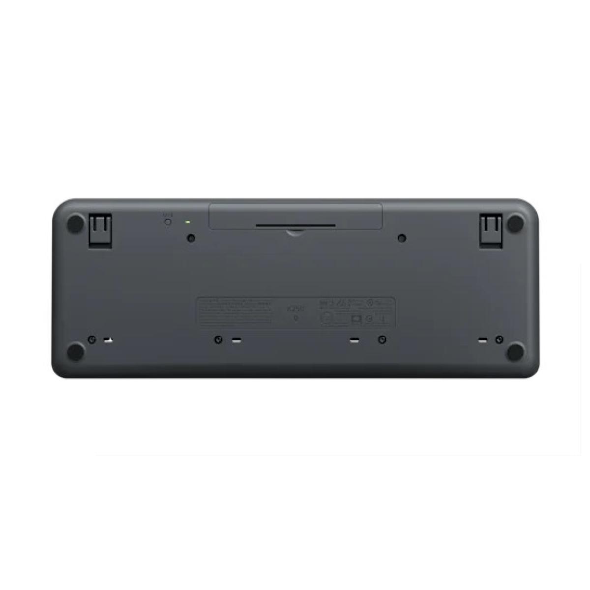 Logitech K250 Compact Bluetooth Wireless Keyboard Graphite