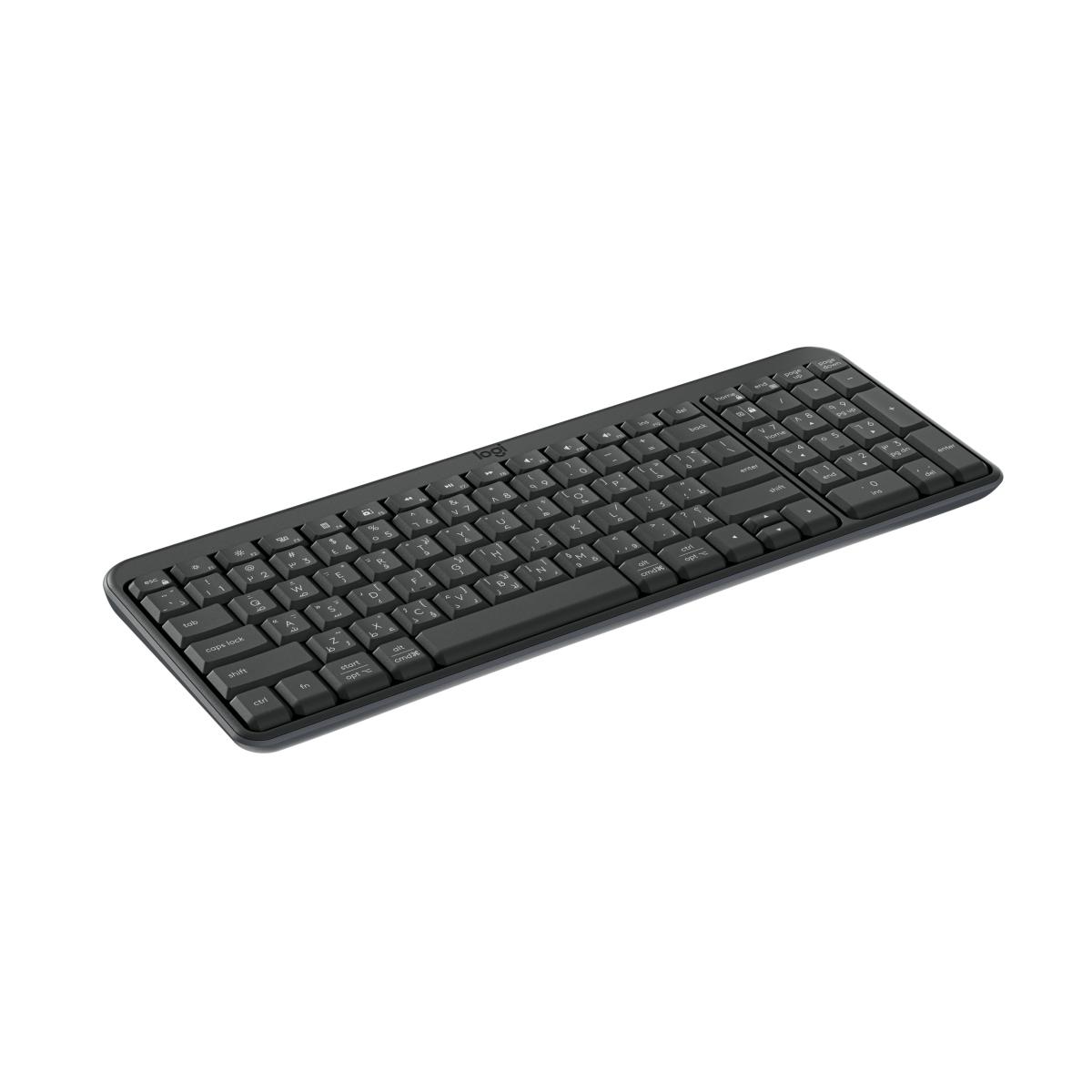 Logitech K250 Compact Bluetooth Wireless Keyboard Graphite