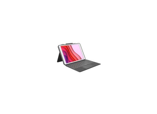 Logitech COMBO TOUCH Backlit keyboard case with trackpad and Smart Connector for iPad® (7th, 8th & 9th gen)
