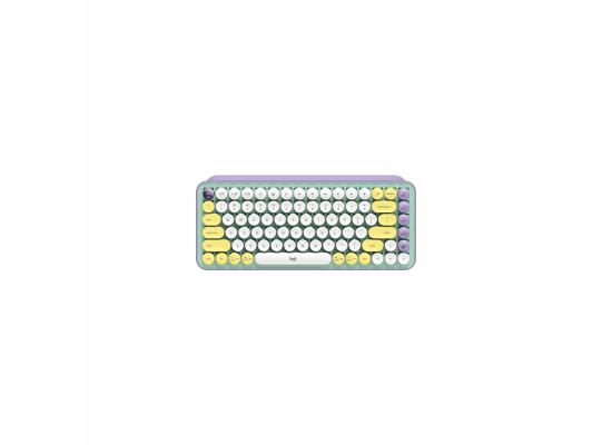 Logitech POP Keys Wireless Mechanical Emoji Keyboard - Mint