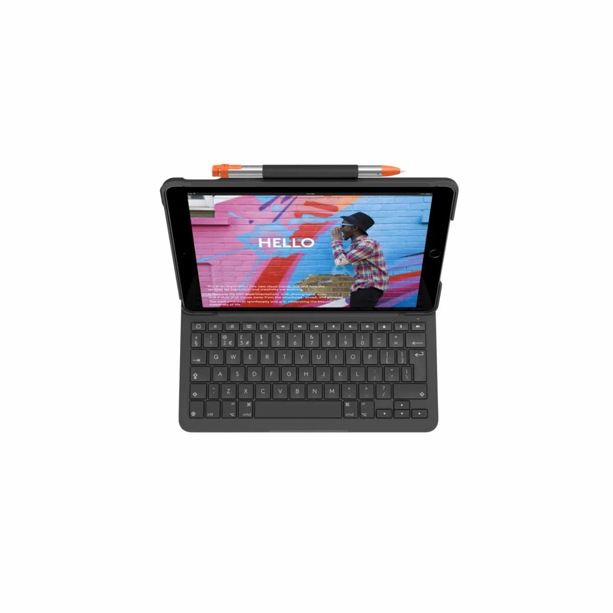 Logitech Slim Folio IPAD 10th Gen Arabic