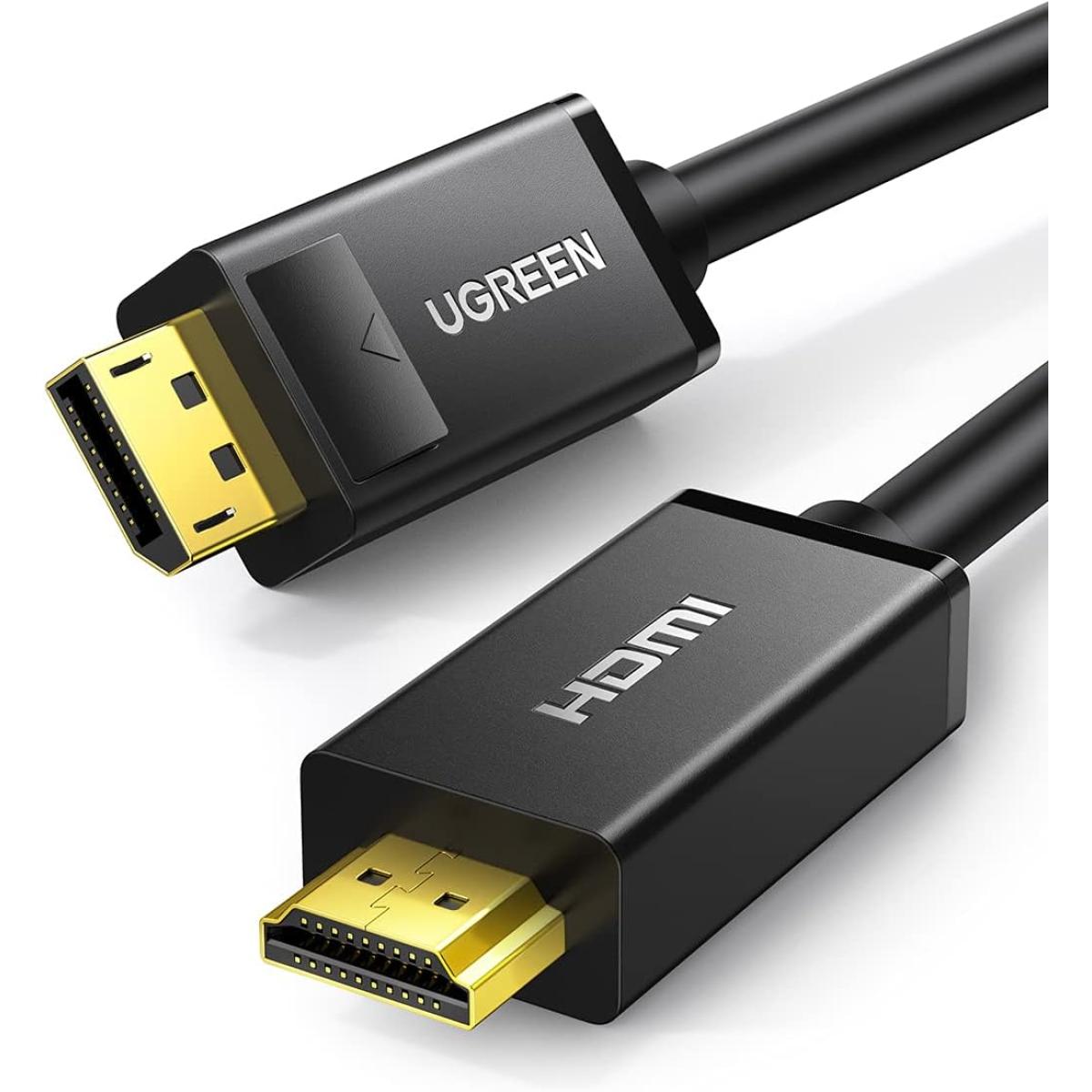 UGREEN DP Male to HDMI Male Cable 1M Black