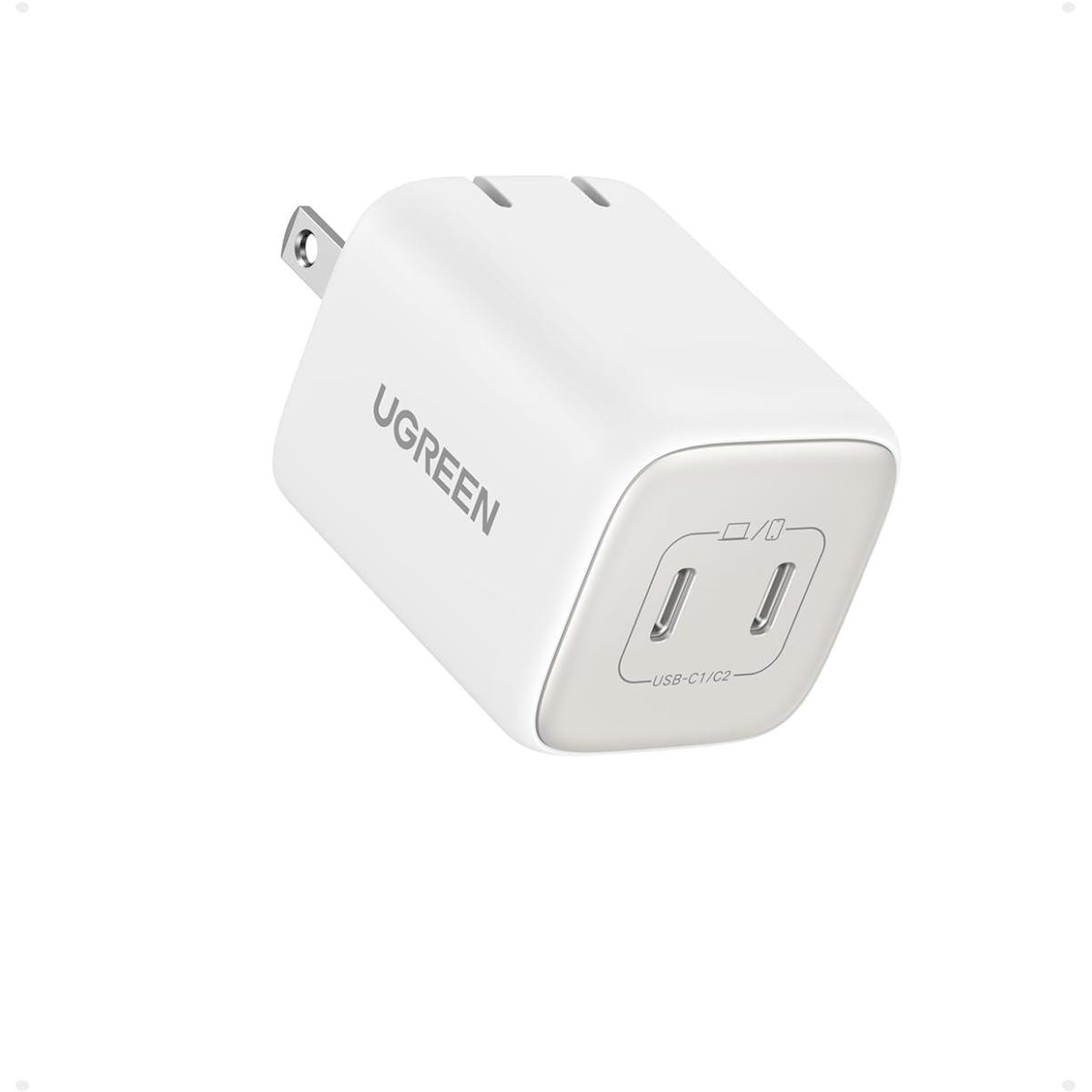 Ugreen Nexode 45W USB C GaN Charger-2 Ports Wall Charger