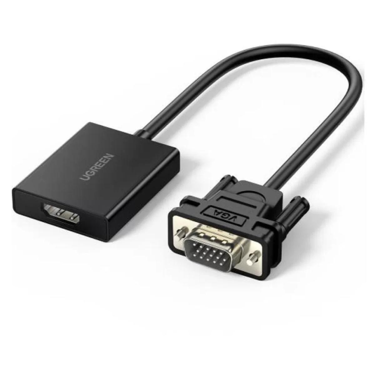 UGREEN VGA to HDMI Adapter (VGA Male to HDMI Female Converter)