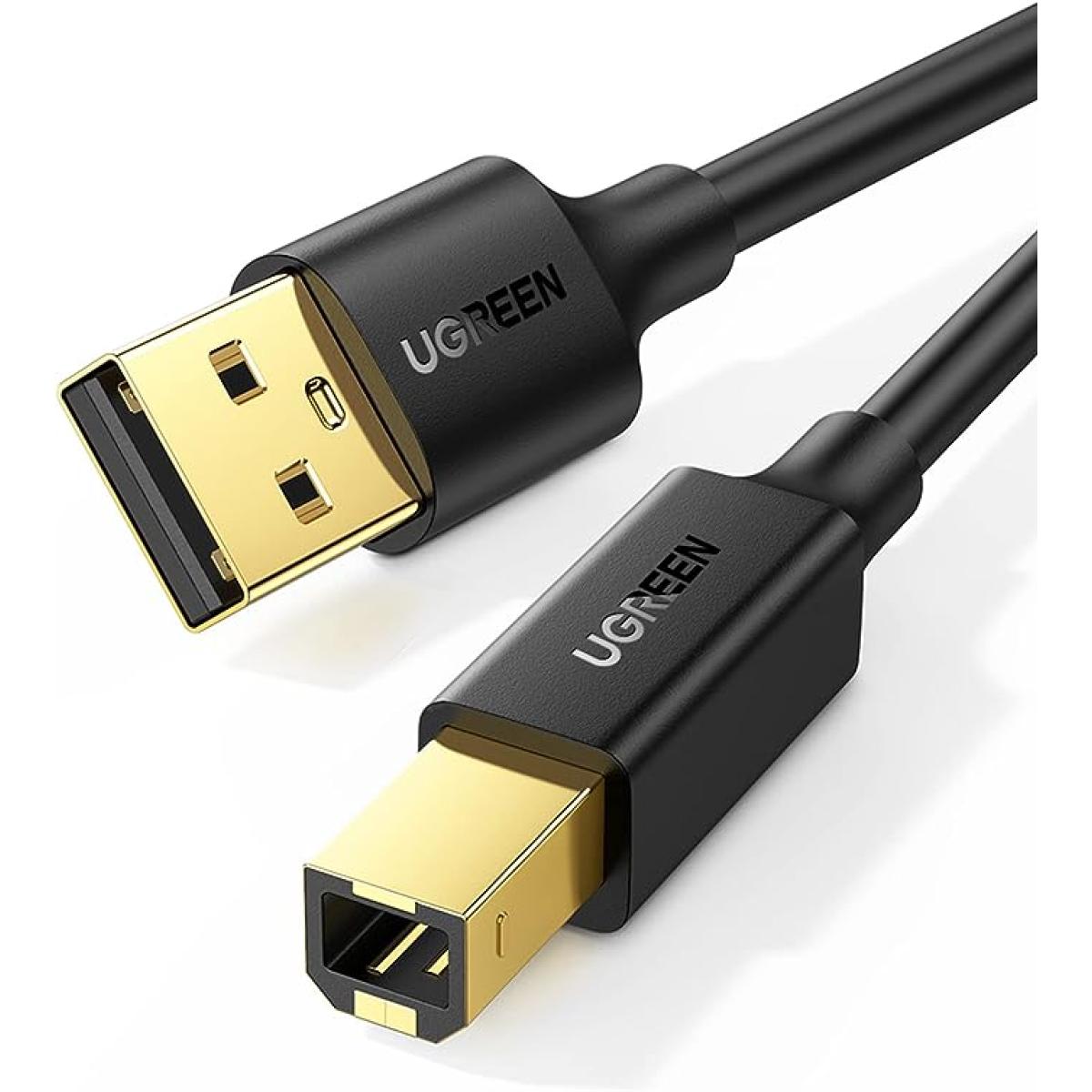 UGREEN USB Printer Cable - USB A to B Cable, 2.0 USB B Cable High-Speed Printer 1.5M