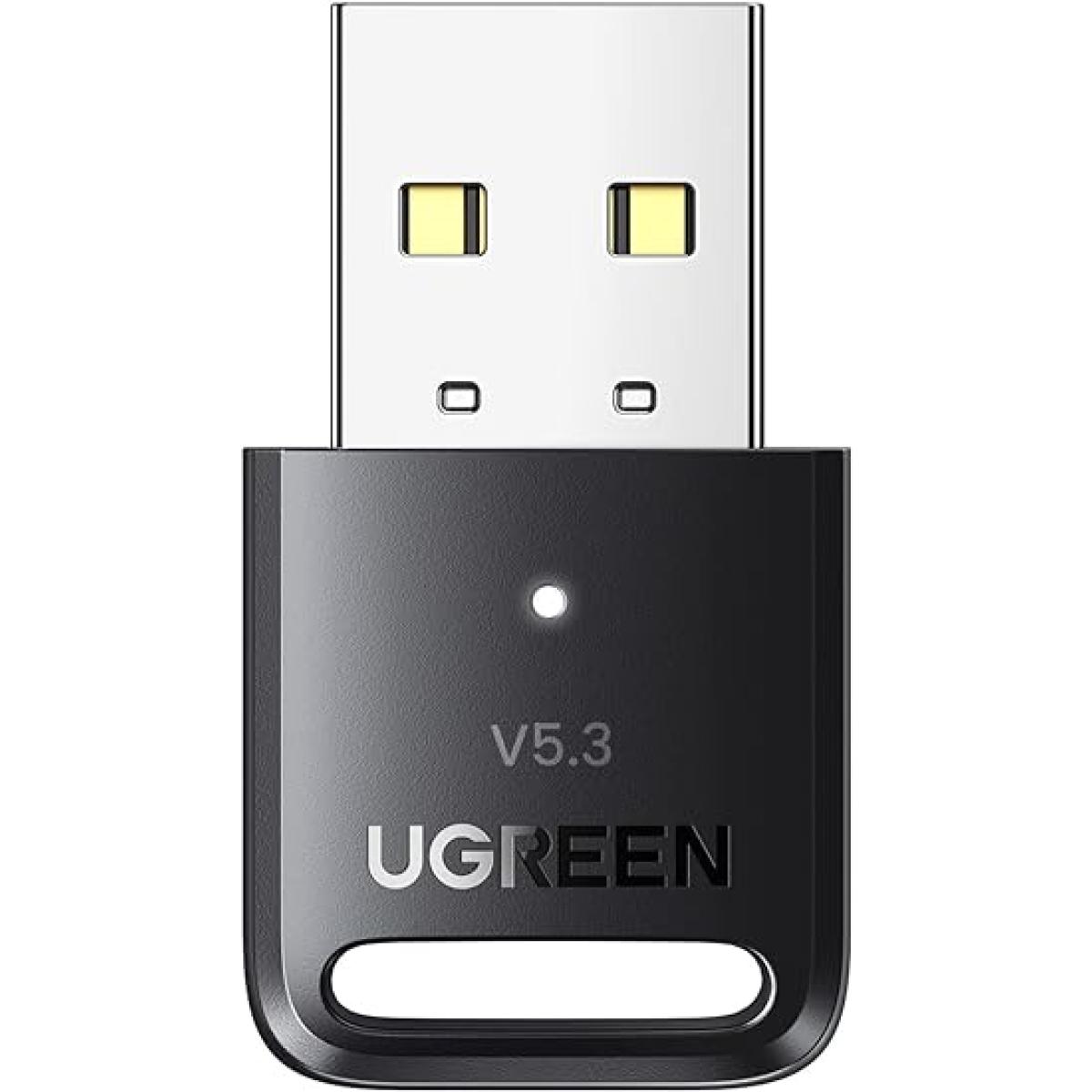 Ugreen V5.3 USB Bluetooth Adapter for PC Laptop, Plug and for