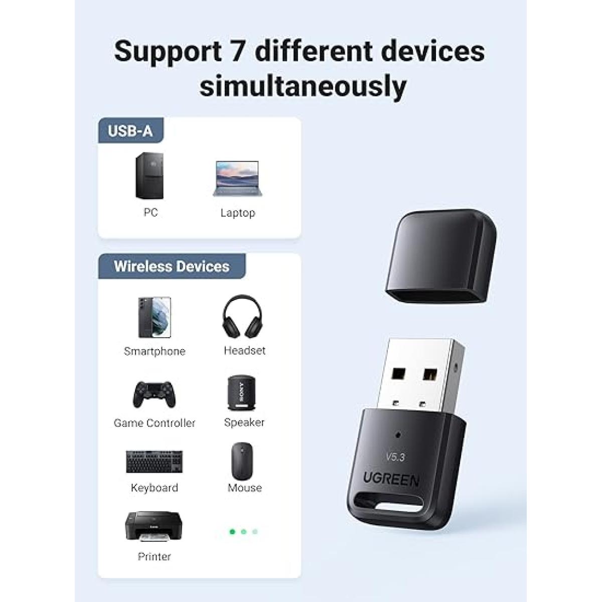 compatible Bluetooth USB V5.0 - Amman Jordan - PC Circle