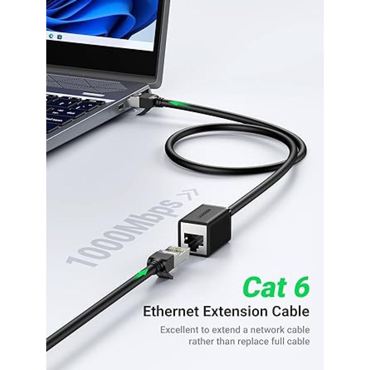 UGREEN CAT6 F/UTP ETHERNET RJ45 EXTENSION MALE/FEMALE 5M