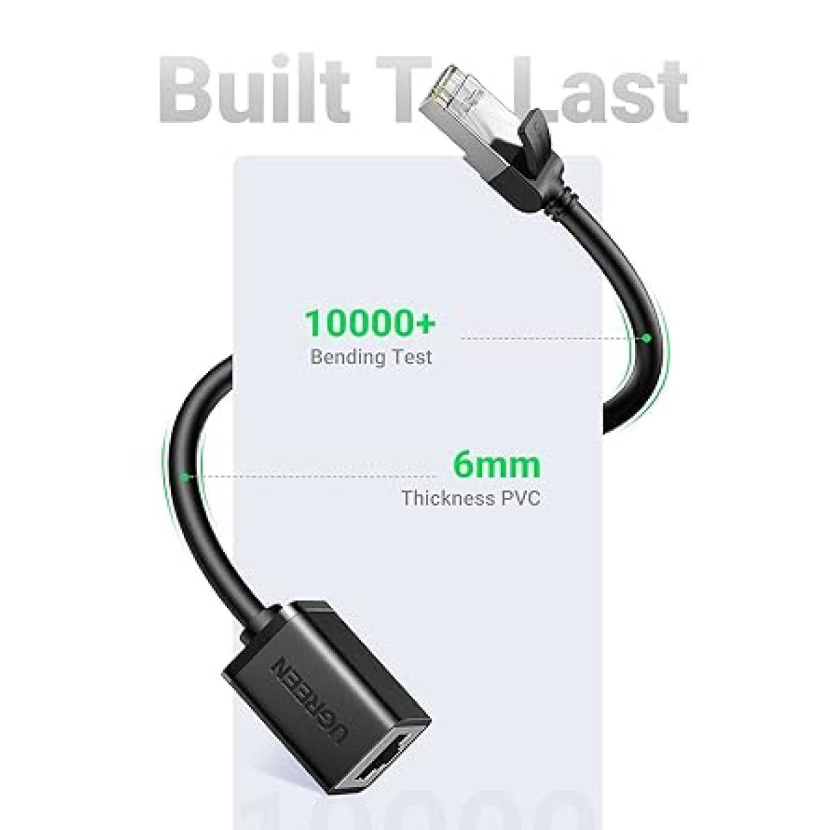 UGREEN CAT6 F/UTP ETHERNET RJ45 EXTENSION MALE/FEMALE 5M
