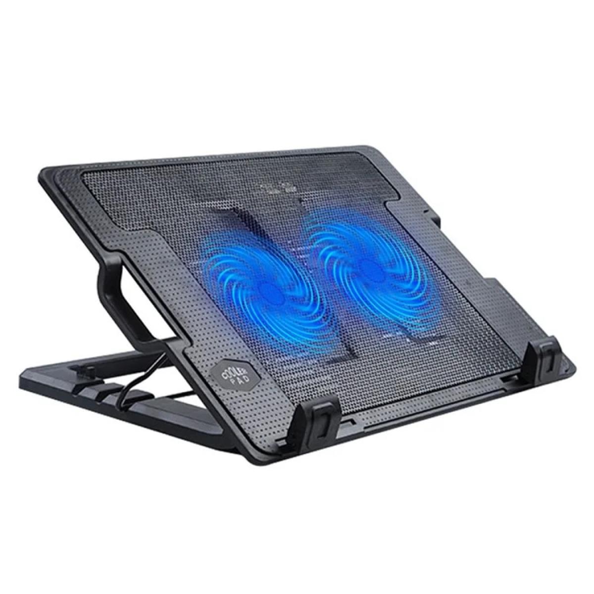 Haing N182 13″-17 ” Notebook/Laptop Cooling pad -Black