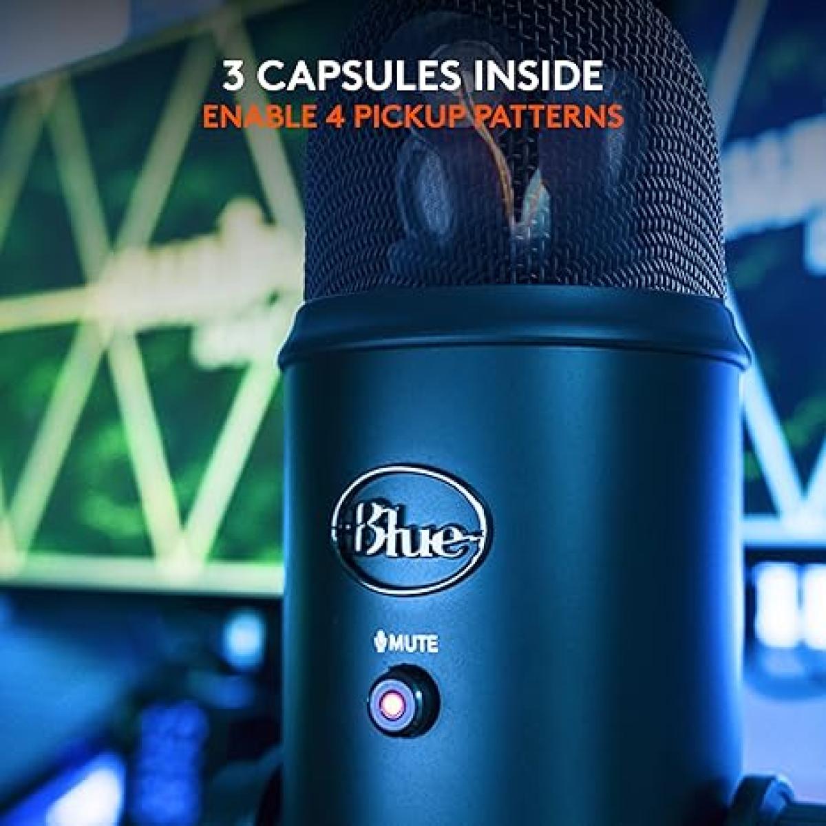 Logitech Yeti Blue USB Microphone