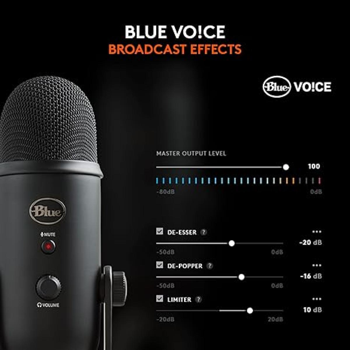 Logitech Yeti Blue USB Microphone