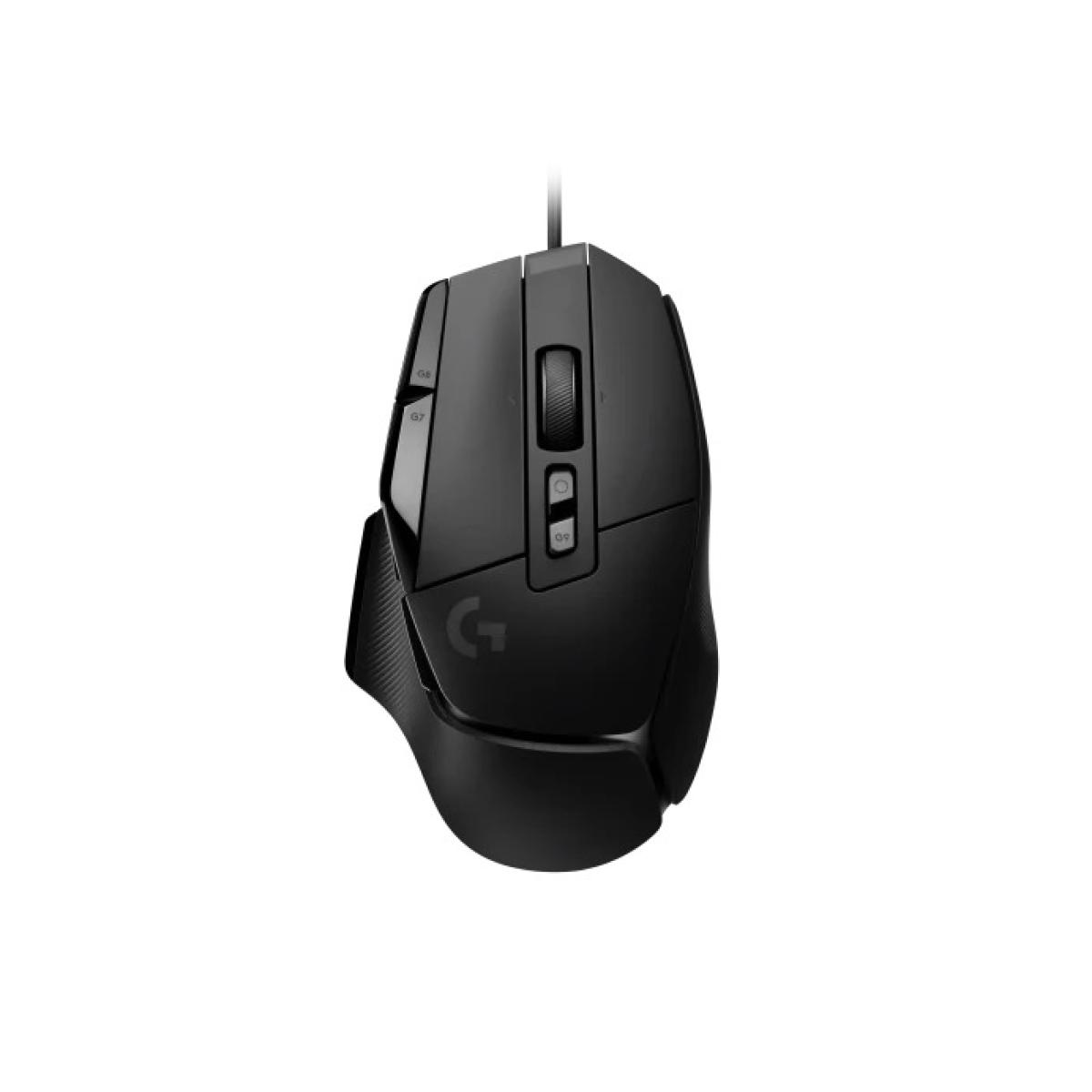 Logitech G502 X Wired Gaming Mouse - LIGHTFORCE hybrid optical-mechanical primary switches, HERO 25K gaming sensor